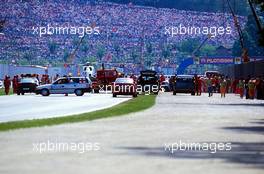 10.11.2007 Ayrton Senna (BRA), 1994, FW16, Crashes at Imola - Ayrton Senna Story
