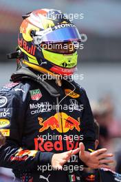 Sergio Perez (MEX) Red Bull Racing on the grid. 02.05.2021. Formula 1 World Championship, Rd 3, Portuguese Grand Prix, Portimao, Portugal, Race Day.