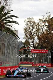 Fernando Alonso (ESP) Alpine F1 Team A522. 09.04.2022. Formula 1 World Championship, Rd 3, Australian Grand Prix, Albert Park, Melbourne, Australia, Qualifying Day.