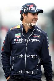 Sergio Perez (MEX) Red Bull Racing. 21.04.2022. Formula 1 World Championship, Rd 4, Emilia Romagna Grand Prix, Imola, Italy, Preparation Day.