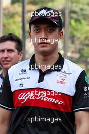 Guanyu Zhou (CHN) Alfa Romeo F1 Team. 26.05.2022. Formula 1 World Championship, Rd 7, Monaco Grand Prix, Monte Carlo, Monaco, Practice Day.