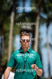 Nico Hulkenberg (GER) Aston Martin F1 Team Reserve Driver. 05.05.2022. Formula 1 World Championship, Rd 5, Miami Grand Prix, Miami, Florida, USA, Preparation Day.