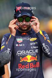 Sergio Perez (MEX) Red Bull Racing on the grid. 04.09.2022. Formula 1 World Championship, Rd 14, Dutch Grand Prix, Zandvoort, Netherlands, Race Day.