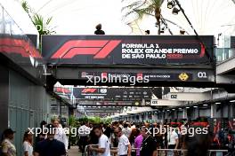 Paddock atmosphere. 03.11.2023. Formula 1 World Championship, Rd 21, Brazilian Grand Prix, Sao Paulo, Brazil, Qualifying Day.