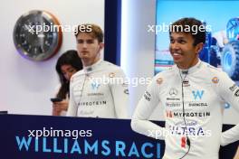 Alexander Albon (THA) Williams Racing and Logan Sargeant (USA) Williams Racing. 03.11.2023. Formula 1 World Championship, Rd 21, Brazilian Grand Prix, Sao Paulo, Brazil, Qualifying Day.