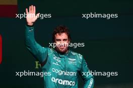 3rd place Fernando Alonso (ESP) Aston Martin F1 Team. 05.11.2023. Formula 1 World Championship, Rd 21, Brazilian Grand Prix, Sao Paulo, Brazil, Race Day.