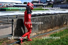 Charles Leclerc (MON) Ferrari retired on the Formation Lap. 05.11.2023. Formula 1 World Championship, Rd 21, Brazilian Grand Prix, Sao Paulo, Brazil, Race Day.