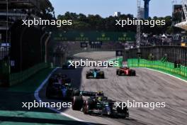 Lewis Hamilton (GBR) Mercedes AMG F1 W14. 05.11.2023. Formula 1 World Championship, Rd 21, Brazilian Grand Prix, Sao Paulo, Brazil, Race Day.