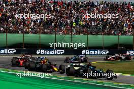 George Russell (GBR) Mercedes AMG F1 W14.  05.11.2023. Formula 1 World Championship, Rd 21, Brazilian Grand Prix, Sao Paulo, Brazil, Race Day.