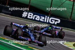 Pierre Gasly (FRA) Alpine F1 Team A523. 05.11.2023. Formula 1 World Championship, Rd 21, Brazilian Grand Prix, Sao Paulo, Brazil, Race Day.