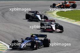 Alexander Albon (THA) Williams Racing FW45. 05.11.2023. Formula 1 World Championship, Rd 21, Brazilian Grand Prix, Sao Paulo, Brazil, Race Day.