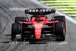Charles Leclerc (MON) Ferrari SF-23 crashed out on the formation lap. 05.11.2023. Formula 1 World Championship, Rd 21, Brazilian Grand Prix, Sao Paulo, Brazil, Race Day.