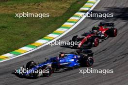 Alexander Albon (THA) Williams Racing FW45 at the start of Sprint. 04.11.2023. Formula 1 World Championship, Rd 21, Brazilian Grand Prix, Sao Paulo, Brazil, Sprint Day.