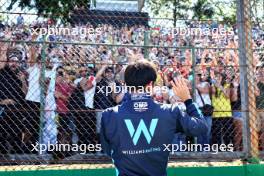 Alexander Albon (THA) Williams Racing on the grid. 04.11.2023. Formula 1 World Championship, Rd 21, Brazilian Grand Prix, Sao Paulo, Brazil, Sprint Day.