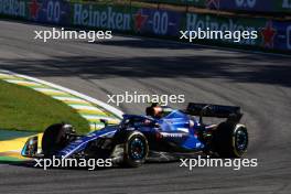 Logan Sargeant (USA) Williams Racing FW45. 04.11.2023. Formula 1 World Championship, Rd 21, Brazilian Grand Prix, Sao Paulo, Brazil, Sprint Day.