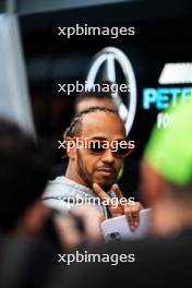 Lewis Hamilton (GBR) Mercedes AMG F1. 04.11.2023. Formula 1 World Championship, Rd 21, Brazilian Grand Prix, Sao Paulo, Brazil, Sprint Day.