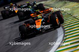 Lando Norris (GBR) McLaren MCL60. 04.11.2023. Formula 1 World Championship, Rd 21, Brazilian Grand Prix, Sao Paulo, Brazil, Sprint Day.