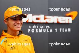 Lando Norris (GBR) McLaren. 02.11.2023. Formula 1 World Championship, Rd 21, Brazilian Grand Prix, Sao Paulo, Brazil, Preparation Day.