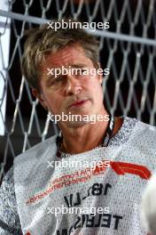 Brad Pitt (USA) Actor. 17.11.2023. Formula 1 World Championship, Rd 22, Las Vegas Grand Prix, Las Vegas, Nevada, USA, Qualifying Day.