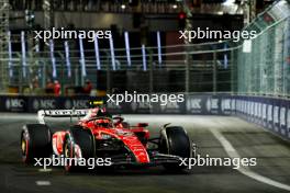 Carlos Sainz Jr (ESP) Ferrari SF-23. 17.11.2023. Formula 1 World Championship, Rd 22, Las Vegas Grand Prix, Las Vegas, Nevada, USA, Qualifying Day.