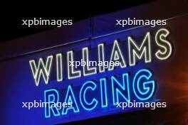 Williams Racing logo. 17.11.2023. Formula 1 World Championship, Rd 22, Las Vegas Grand Prix, Las Vegas, Nevada, USA, Qualifying Day.