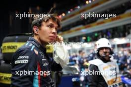 Alexander Albon (THA) Williams Racing on the grid. 18.11.2023. Formula 1 World Championship, Rd 22, Las Vegas Grand Prix, Las Vegas, Nevada, USA, Race Day.
