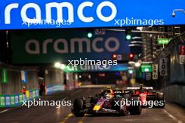 Sergio Perez (MEX) Red Bull Racing RB19. 18.11.2023. Formula 1 World Championship, Rd 22, Las Vegas Grand Prix, Las Vegas, Nevada, USA, Race Day.
