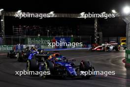 Alexander Albon (THA) Williams Racing FW45. 18.11.2023. Formula 1 World Championship, Rd 22, Las Vegas Grand Prix, Las Vegas, Nevada, USA, Race Day.