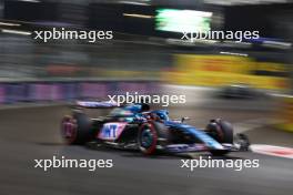 Esteban Ocon (FRA) Alpine F1 Team A523. 16.11.2023. Formula 1 World Championship, Rd 22, Las Vegas Grand Prix, Las Vegas, Nevada, USA, Practice Day.