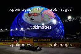 Lewis Hamilton (GBR) Mercedes AMG F1 W14.  16.11.2023. Formula 1 World Championship, Rd 22, Las Vegas Grand Prix, Las Vegas, Nevada, USA, Practice Day.