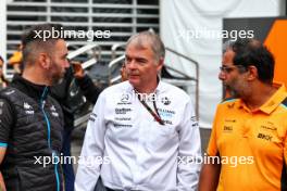 (L to R): Julian Rouse (GBR) Alpine F1 Team Interim Sporting Director; Dave Redding (GBR) Williams Racing Team Manager; Randy Singh (GBR) McLaren Strategy and Sporting Director. 27.10.2023. Formula 1 World Championship, Rd 20, Mexican Grand Prix, Mexico City, Mexico, Practice Day.