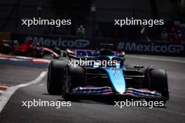 Esteban Ocon (FRA), Alpine F1 Team  27.10.2023. Formula 1 World Championship, Rd 20, Mexican Grand Prix, Mexico City, Mexico, Practice Day.
