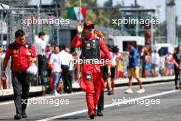 Charles Leclerc (MON) Ferrari on the grid. 29.10.2023. Formula 1 World Championship, Rd 20, Mexican Grand Prix, Mexico City, Mexico, Race Day.