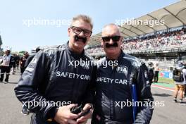 Bernd Maylander (GER) FIA Safety Car Driver (Left) on the grid. 29.10.2023. Formula 1 World Championship, Rd 20, Mexican Grand Prix, Mexico City, Mexico, Race Day.