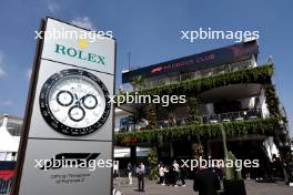 Circuit atmosphere - Rolex clock outside Paddock Club. 28.10.2023. Formula 1 World Championship, Rd 20, Mexican Grand Prix, Mexico City, Mexico, Qualifying Day.