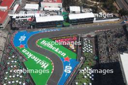 An aerial view of the circuit. 28.10.2023. Formula 1 World Championship, Rd 20, Mexican Grand Prix, Mexico City, Mexico, Qualifying Day.