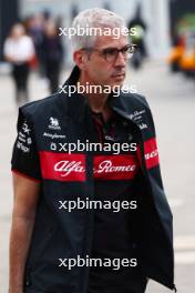 Alessandro Alunni Bravi (ITA) Alfa Romeo F1 Team Managing Director and Team Representative. 26.10.2023. Formula 1 World Championship, Rd 20, Mexican Grand Prix, Mexico City, Mexico, Preparation Day.