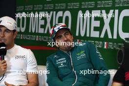 Fernando Alonso (ESP) Aston Martin F1 Team in the FIA Press Conference. 26.10.2023. Formula 1 World Championship, Rd 20, Mexican Grand Prix, Mexico City, Mexico, Preparation Day.