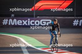Esteban Ocon (FRA) Alpine F1 Team rides the circuit. 26.10.2023. Formula 1 World Championship, Rd 20, Mexican Grand Prix, Mexico City, Mexico, Preparation Day.