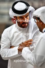 Mohammed Bin Sulayem (UAE) FIA President with guest. 06.10.2023 Formula 1 World Championship, Rd 18, Qatar Grand Prix, Doha, Qatar, Qualifying Day.