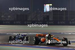 Lando Norris (GBR) McLaren MCL60. 08.10.2023. Formula 1 World Championship, Rd 18, Qatar Grand Prix, Doha, Qatar, Race Day.