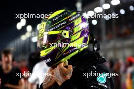 Lewis Hamilton (GBR) Mercedes AMG F1 on the grid. 08.10.2023. Formula 1 World Championship, Rd 18, Qatar Grand Prix, Doha, Qatar, Race Day.