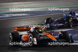 Lando Norris (GBR) McLaren MCL60. 08.10.2023. Formula 1 World Championship, Rd 18, Qatar Grand Prix, Doha, Qatar, Race Day.