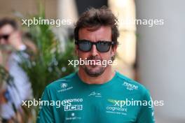 Fernando Alonso (ESP) Aston Martin F1 Team. 07.10.2023. Formula 1 World Championship, Rd 18, Qatar Grand Prix, Doha, Qatar, Sprint Day.