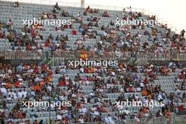 Circuit atmosphere - fans in the grandstand. 07.10.2023. Formula 1 World Championship, Rd 18, Qatar Grand Prix, Doha, Qatar, Sprint Day.