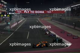 Lando Norris (GBR) McLaren MCL60. 07.10.2023. Formula 1 World Championship, Rd 18, Qatar Grand Prix, Doha, Qatar, Sprint Day.