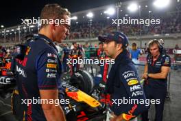 Sergio Perez (MEX) Red Bull Racing on the grid. 07.10.2023. Formula 1 World Championship, Rd 18, Qatar Grand Prix, Doha, Qatar, Sprint Day.
