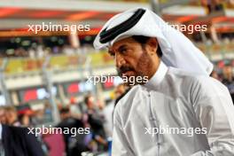 Mohammed Bin Sulayem (UAE) FIA President on the grid. 07.10.2023. Formula 1 World Championship, Rd 18, Qatar Grand Prix, Doha, Qatar, Sprint Day.