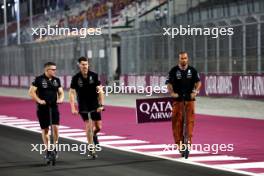 Lewis Hamilton (GBR) Mercedes AMG F1 scoots the circuit. 05.10.2023. Formula 1 World Championship, Rd 18, Qatar Grand Prix, Doha, Qatar, Preparation Day.