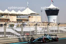 Lance Stroll (CDN) Aston Martin F1 Team AMR23. 28.11.2023. Formula 1 Testing, Yas Marina Circuit, Abu Dhabi, Tuesday.